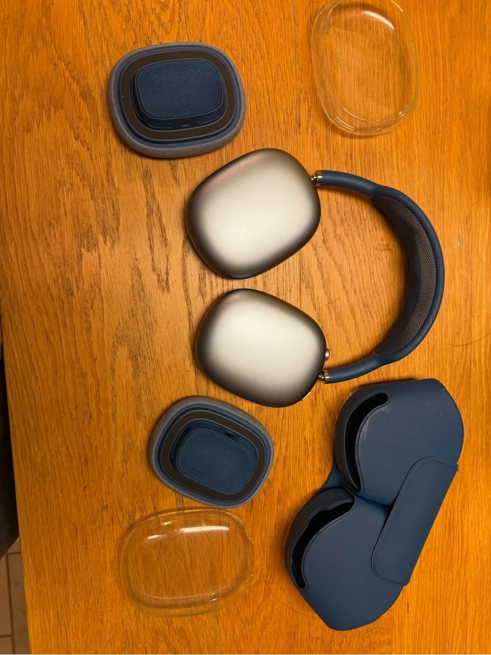 Apple AirPods Max Headphones - Blue and Silver